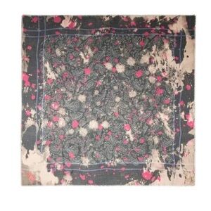 ‼️RARE‼️🎸Zadig & Voltaire🎸🔥NWT🔥Kerry Bleached Modal Scarf in Noir